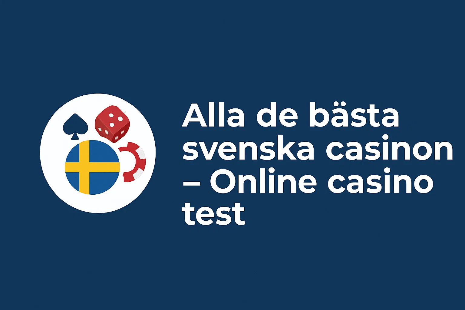 Alla de bästa svenska casinona – Online casino test